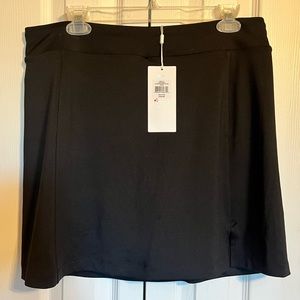 Lady Hagen Essential Knit Black Skort NWT